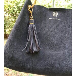 House of Harlow Black Faux suede Hand held or shoulder bag